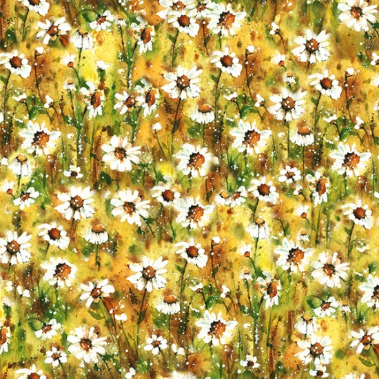 U5098463Daisy , Autumn Awaits , Hoffman California Fabric
