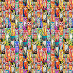 X5715-734-Rainbow Sweets <!DATE>