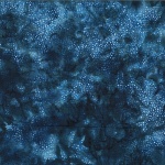 Hoffman Fabrics Dot Sapphire Blue Batik Fabric 885-230-Sapphire